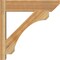 Ekena Millwork Legacy Slat Rough Sawn Outlooker, Western Red Cedar, 6"W x 22"D x 22"H OUT06X22X22LEC06RWR - alternate 3